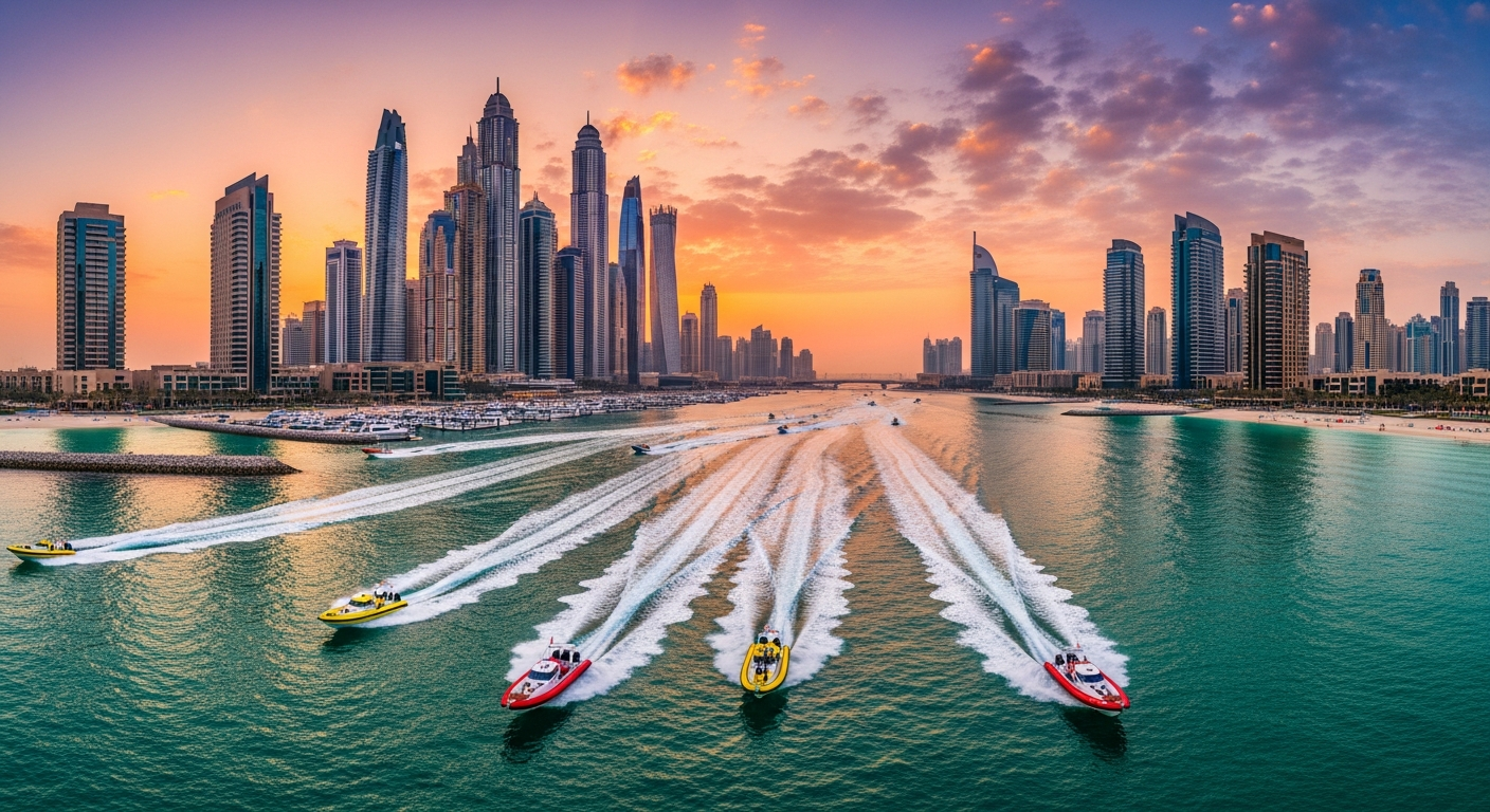 Dubai Marina Speedboat Tours