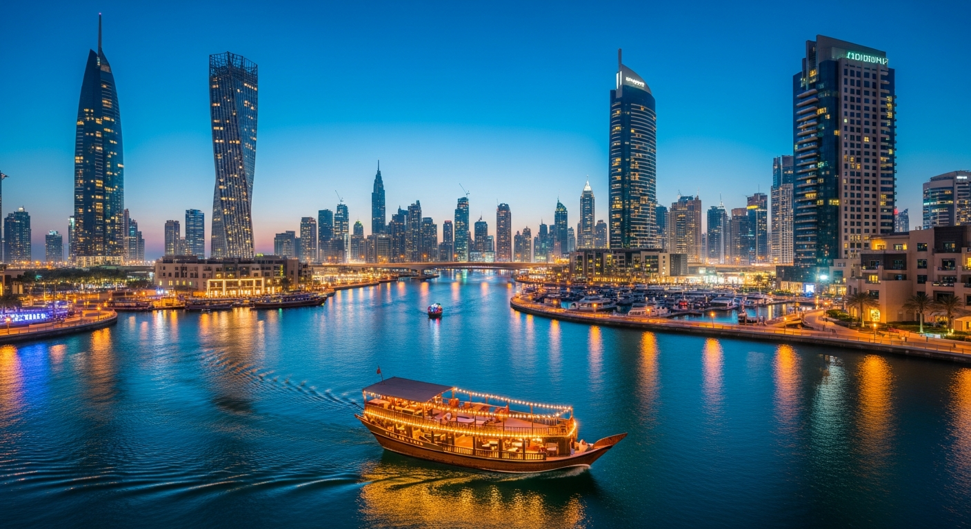 Dubai Marina Dhow Dinner Cruises
